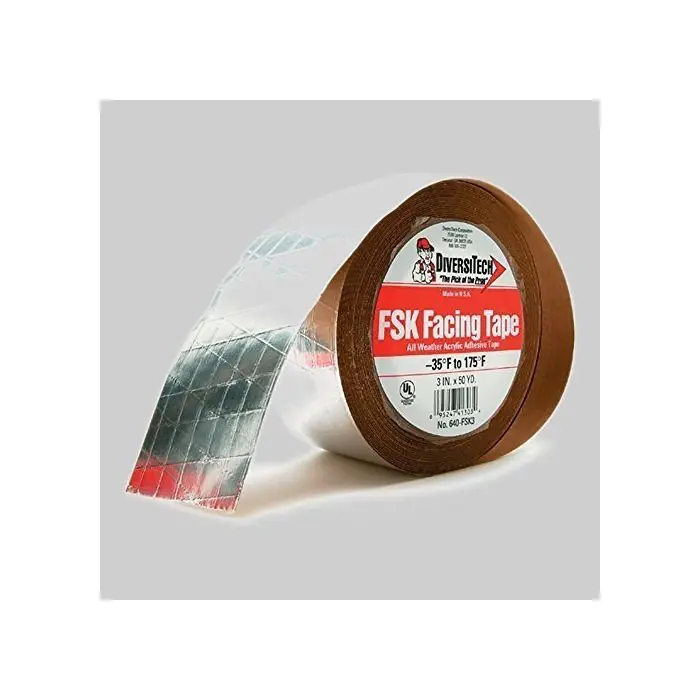 Diversitech 640-FSK2 Diversitech 2 inches Foil Scrim Kraft Tape