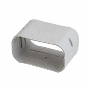 Rectorseal SJ-140-W Slimduct Coupler 3-1/2 inches L x 5-3/4 inches W x 3-3/8 inches H