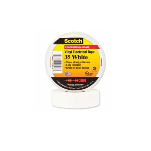 3M 108283 Scotch Electrical Color Coding Tape 35, 66-ft, 0.75-in Diameter 500-108283