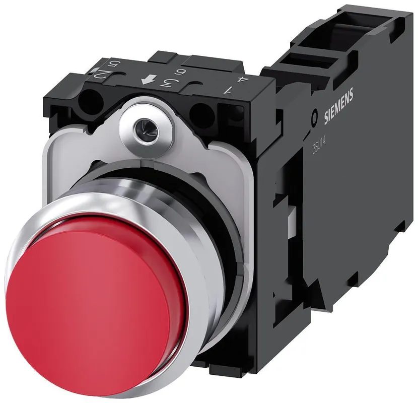 Siemens 3SU11500BB201FA0 Pushbutton 22 mm