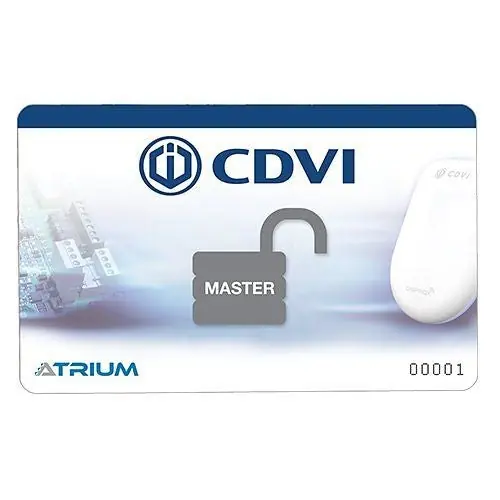 Cdvi AMDT Mastercard For The Atrium System