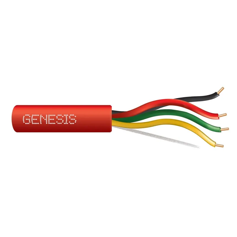 Genesis Cable 43125504 Fire Alarm Unshielded Cable, Riser 500 feet