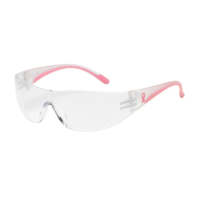Pip 250-10-0900 Eva Rimless Safety Glass with Clear Lens, Pink, One Size