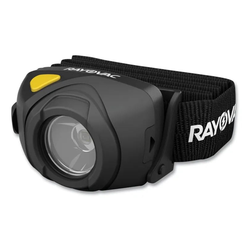 Rayovac DIYHL3AAA-BTA Virtually Indestructible LED Headlamp 3 AAA Batteries