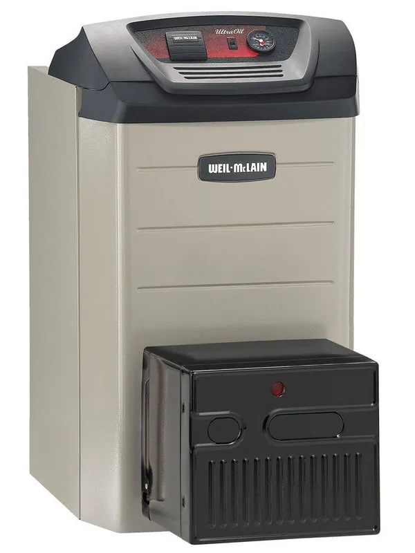 Weil-Mclain 386901007 UO-4 Ultra Oil Boiler 148K BTU Chimney Vent (Burner Sold Separately)