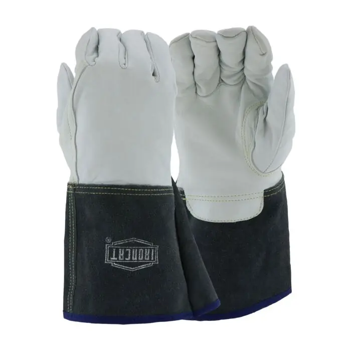 West Chester 6144-L Ironcat Premium Top Grain Kidskin Tig Welder Gloves - Large