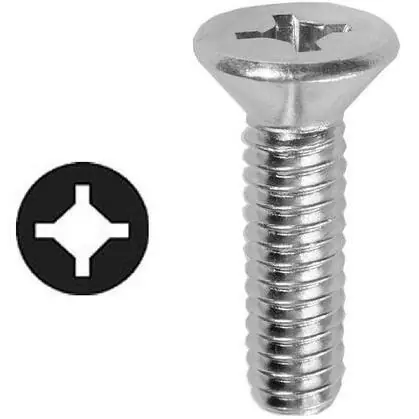 Dottie 632DD #6-32 Assorted Phillips / Square Flat Head Machine Screw Kit