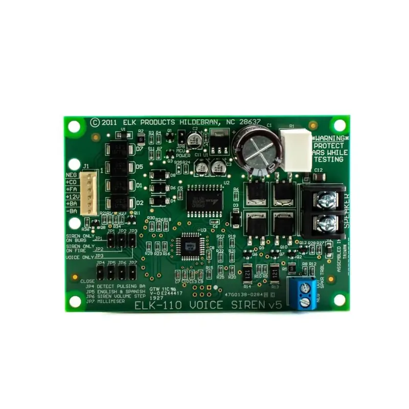Elk Elk-110 Voice Siren Driver Module