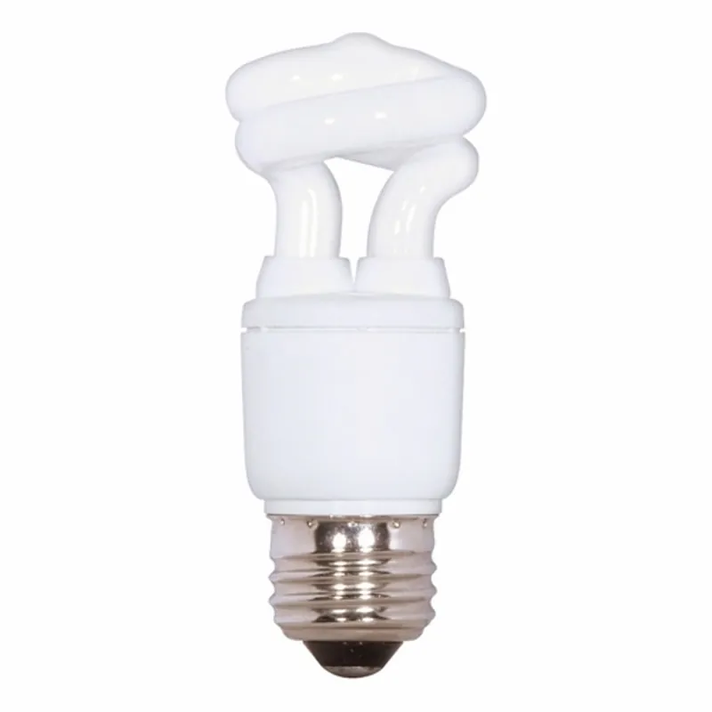 Satco S7261 Compact Fluorescent Spiral Lamp 5 W (Pack of 6)