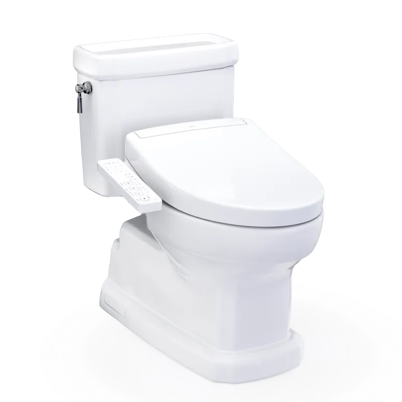 Toto MW9743346CEFG#01 Guinevere Washlet+ S2 One-Piece Toilet 1.28 GPF