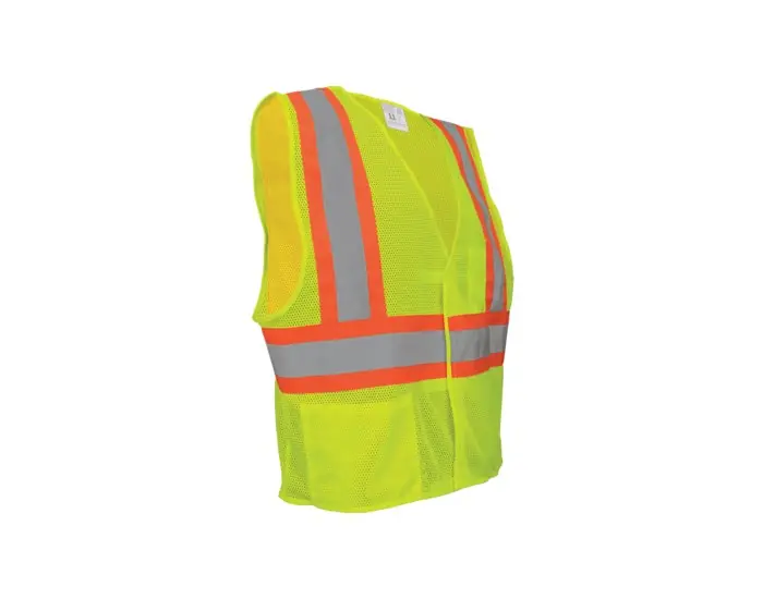 Global Glove GLO-002V-4XL/5XL Frogwear High-Visibility Vest Size 4XL/5XL