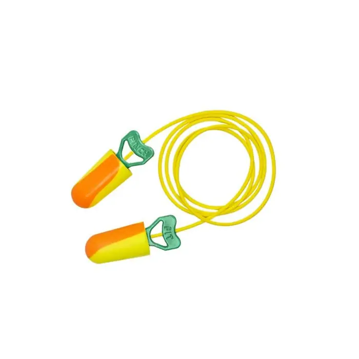 Pip PF-30 Pinchfit Disposable Earplugs, Corded, NRR 32 dB, 100 Pairs/Box