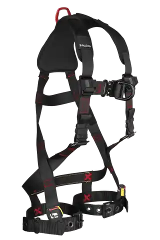 Falltech 8143BFD-2XL FT-Iron™ 2D Climbing Non-Belted Full Body Harness Tongue Buckle Leg Adjustments