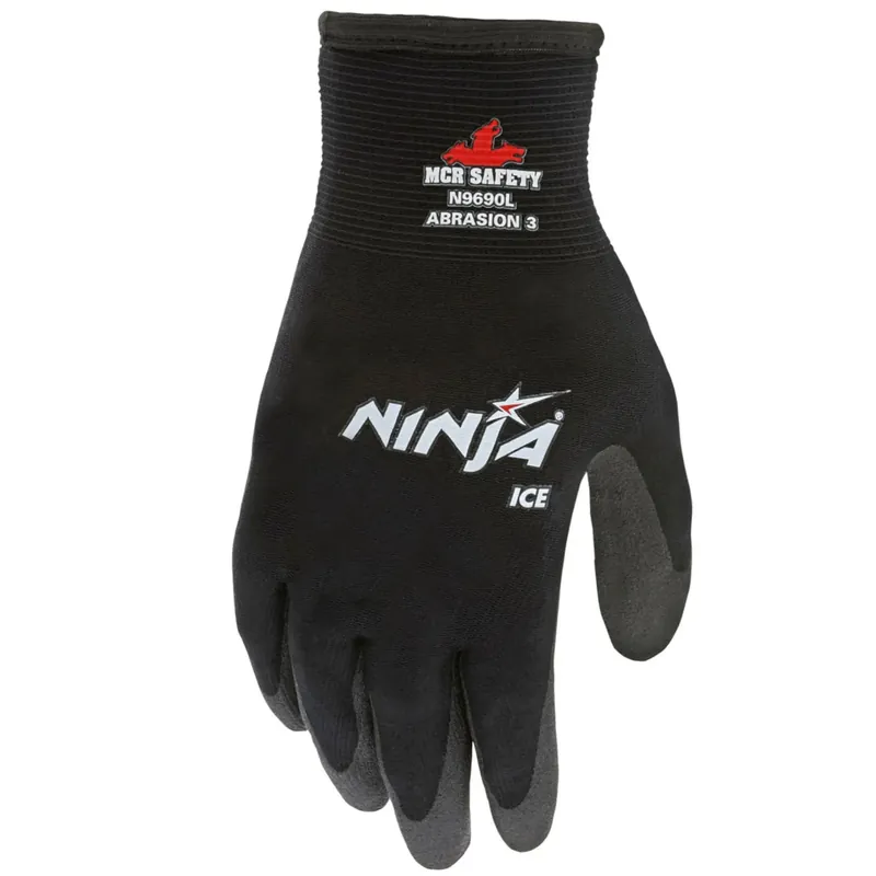 Mcr Safety N9690-L-PR Ninja Ice N9690 Insulated Work Gloves Large