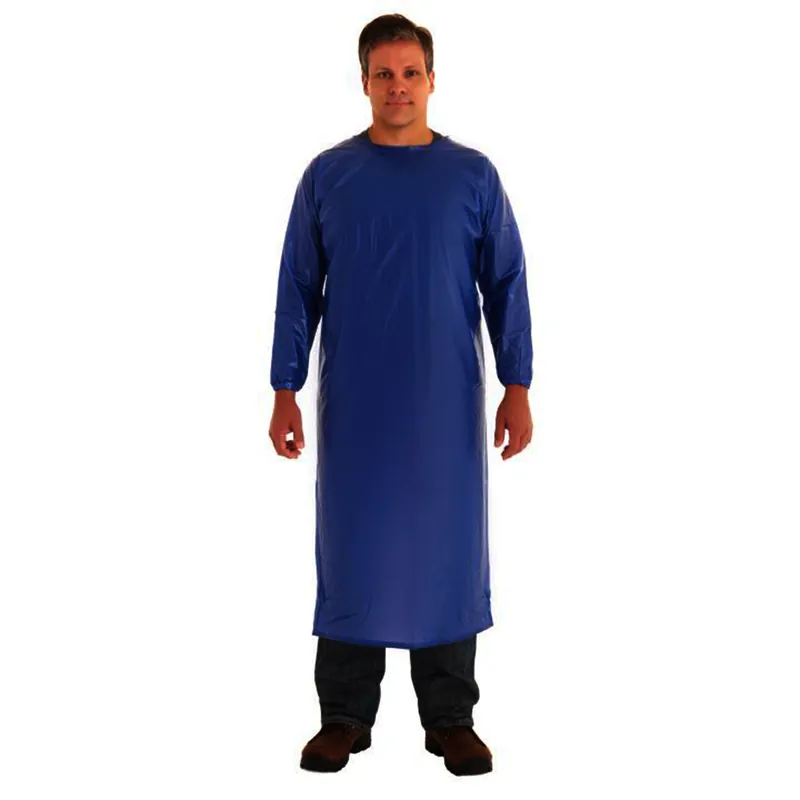 Ansell 56-910-M heat sealed coat apron 50 in L x 52 in W