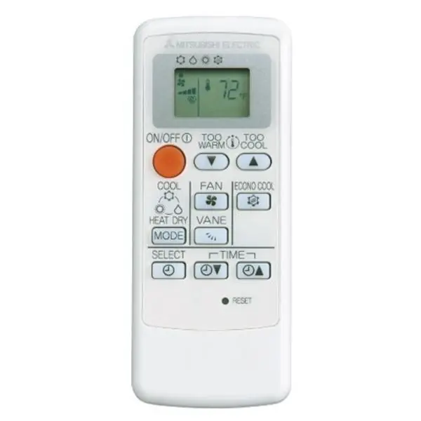 Mitsubishi Electric NAXWEL12A112AB HVAC Remote Control REPLACEMENT NTXWEL12A112AA