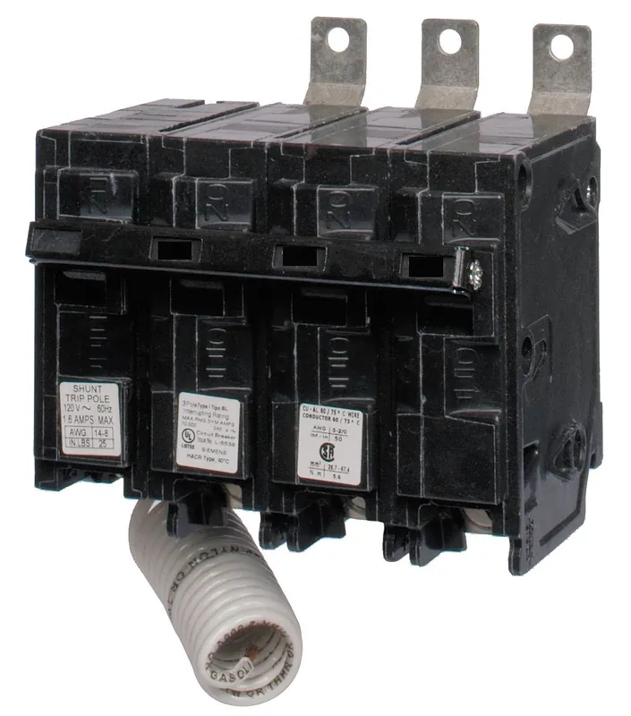 Siemens B35000S01 Low Voltage Molded Case Circuit Breakers Panelboard Mounting 50A