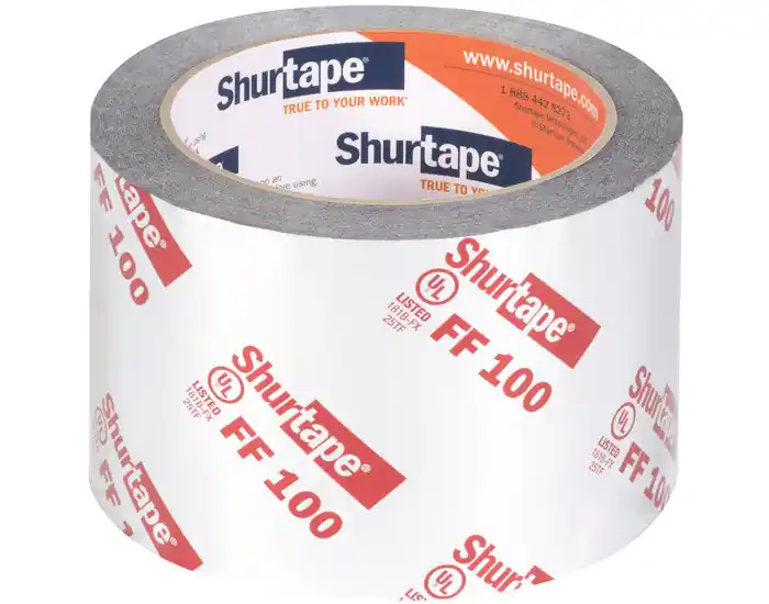 Shurtape 104775/FF100 Film Tape 72 mm Width x 55 m Length 3 mil Thick