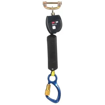 3M 3100523 dbi-sala® nano-lok™ personal self-retracting lifeline, web aluminum carabiner, 6 ft., class 1, ansi REPLACES 3101225