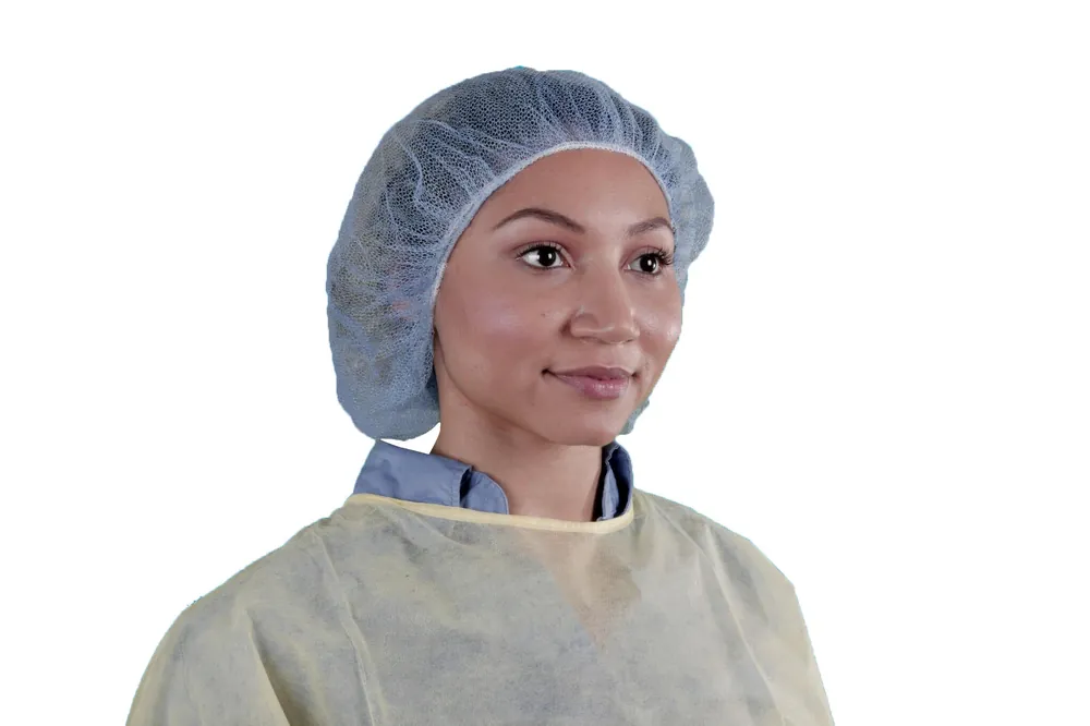Keystone 109HPI-28-BLUE nylon honeycomb hairnet 28 inches