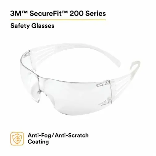 3M SF201AFP SecureFit Protective Eyewear 20 EA/Case