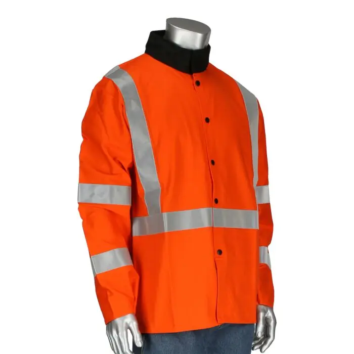 West Chester 7060-2XL Hi-Vis FR Treated 100% Cotton Sateen Jacket