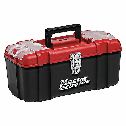 Master Lock S1017 Personal Lockout Toolbox 17 in