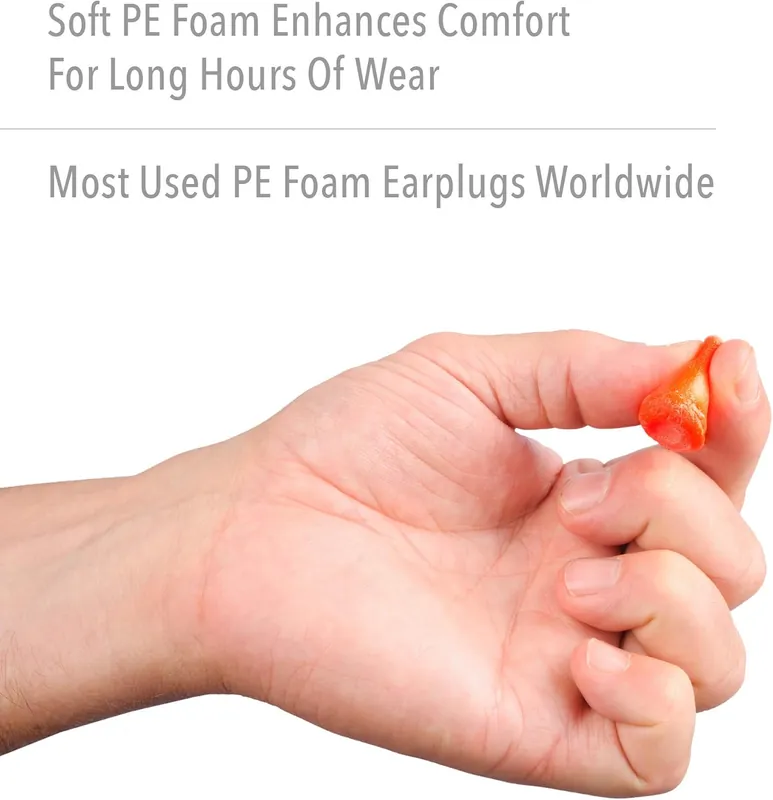Howard Leight MAX-1 Maximum Disposable Earplugs 200 Pair