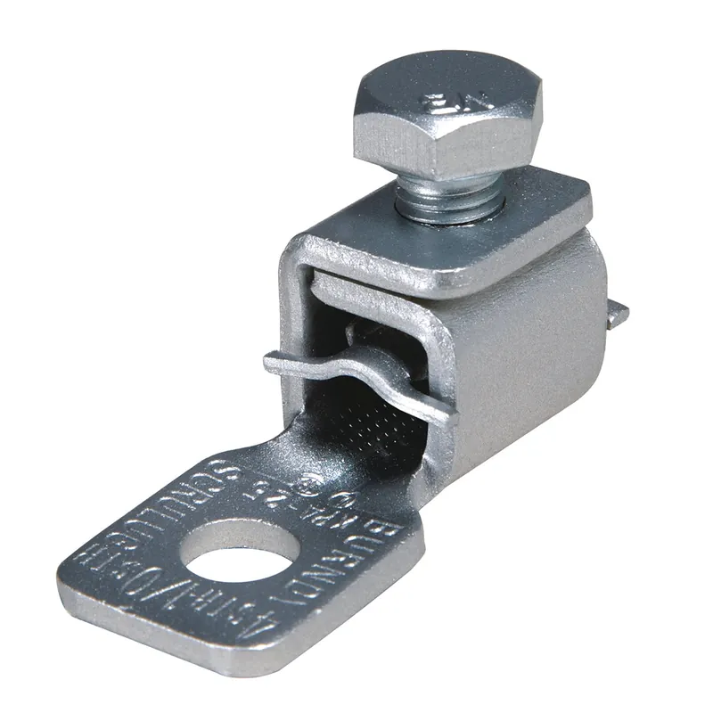 Burndy KPA34 Copper Terminal, 4/0 AWG (Str)-500 kcmil, 1/2 inches Stud