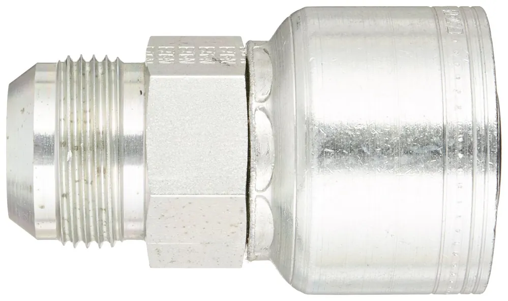 Eaton 1AA16MJ16 Aeroquip Carbon Steel Global TTC Crimp Hose Fitting Male SAE, 1 inches Hose ID
