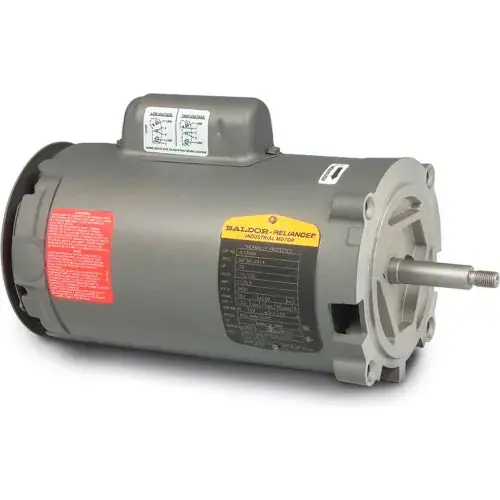 Baldor Motor JL1303A .5HP, 3450RPM, 1PH, 60HZ, 56J, 3420L, Open, F1