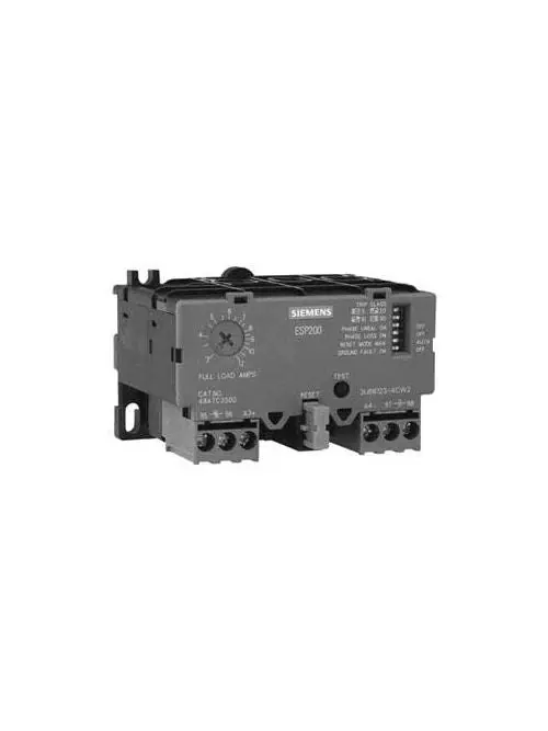 Siemens 3UB81234JW2 Overload Relay 100 to 300 Amp 1NO 1NC
