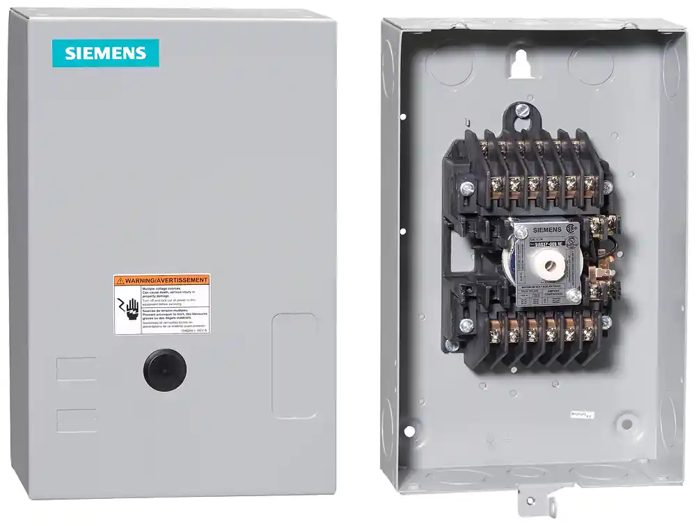 Siemens CLM1B10120 Lighting Contactor 110/120 VAC 20 Amp 10-Pole 10NO NEMA 1