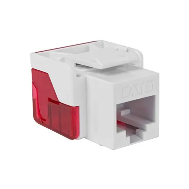 Icc IC107l6rwh cat6 rj45 keystone jack for ez style, 400-pack