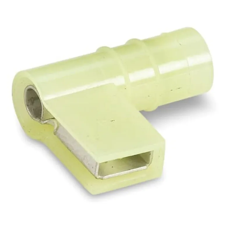 Sta-Kon RC10-250A Nylon Insulated Open Top 90 Degree Flag Female Disconnect Terminal 50 per Pack