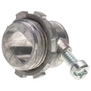 Nsi 501-DC2 3/8 to 1/2 inch Zinc Die Cast MC Cable Connector