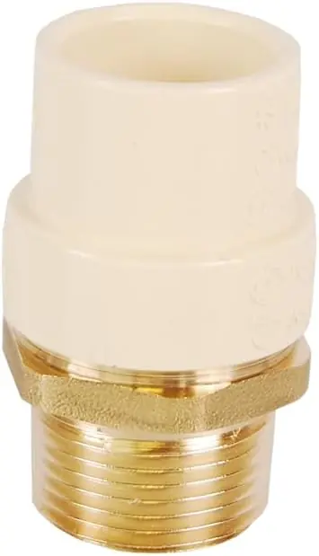 Legend Valve 302-408NL 2 inches MIP x CPVC TRANS. FTG NL
