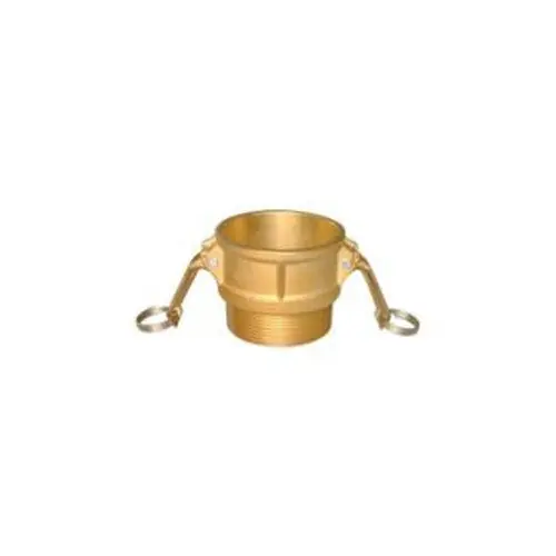 Midland 44925 Cam & Groove Coupler 2 inches Type B x 2 inches MIP Brass