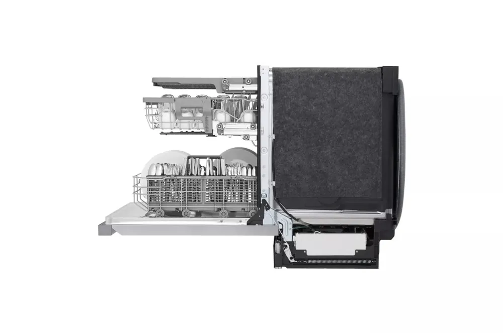 Lg Electronics LDFN4542S 24 Inch Wide QuadWash™ Front Control Dishwasher
