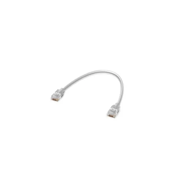 Ubiquiti UACC-Cable-Patch-EL-0.3M-W Etherlighting Patch Cable 0.3m 2.5 GbE PoE++ Category 6