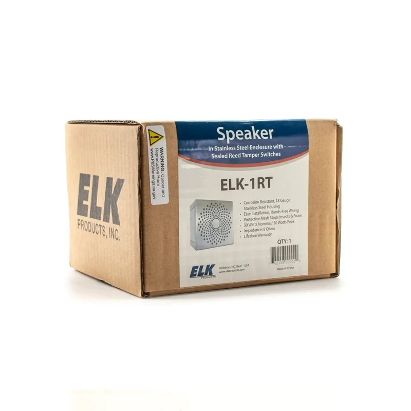 Elk Elk-1RT Speaker & Stainless Steel Enclosure 30 Watts