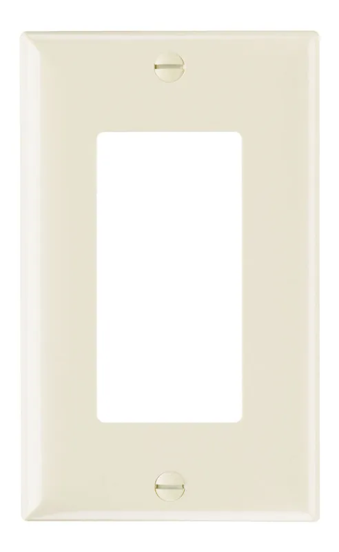 Legrand Pass & Seymour SP26-LA Plate Plastic 1G 2Splx W/Out Line