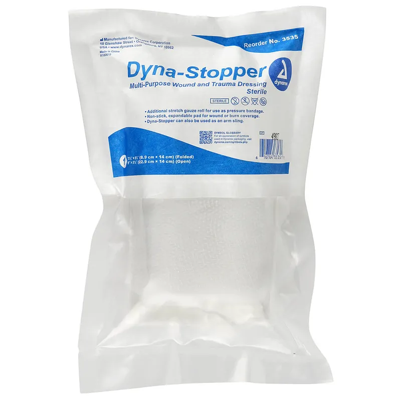 Dynarex 3535 Trauma Dressing, Sterile, 9 x 5-1/2In, PK60