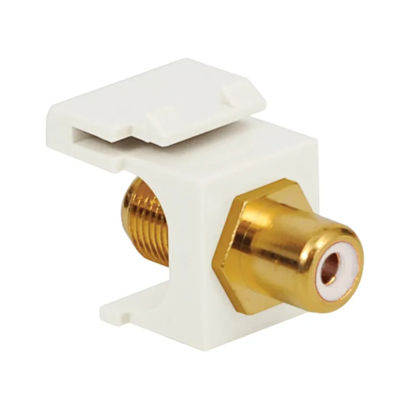 Icc IC107B6GWH rca female to female keystone jack
