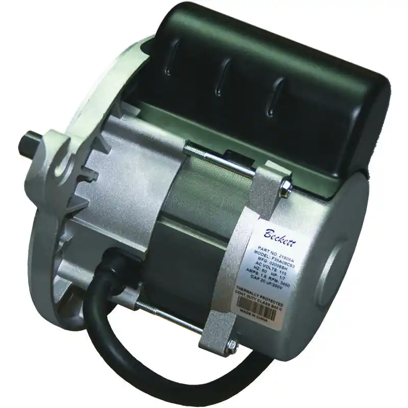 Beckett 21805U Oil Burner Motor 1/7 HP 120 VAC 3450 RPM CF375