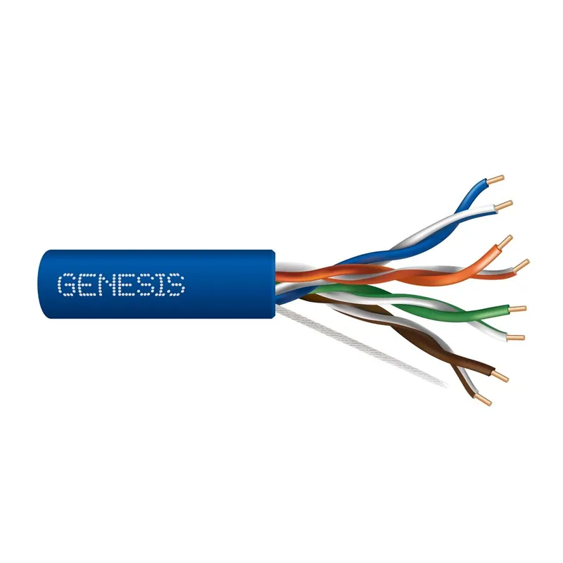 Genesis Cable 50781106 Category 5e Cable, Riser 1000 FT PULL BOX