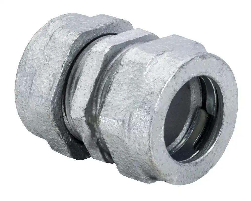 Topaz 253M 1 inches Rigid Coupling, Compression, Malleable Iron