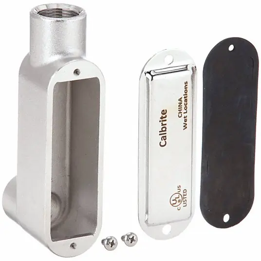Calbrite S61500LB00 Stainless Steel LB Conduit Body 1-1/2 inches