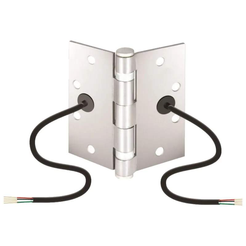 Seco-Larm SD-H412 Electric Transfer Hinge 4-1/2 in x 4-1/2 in x 1/8 in