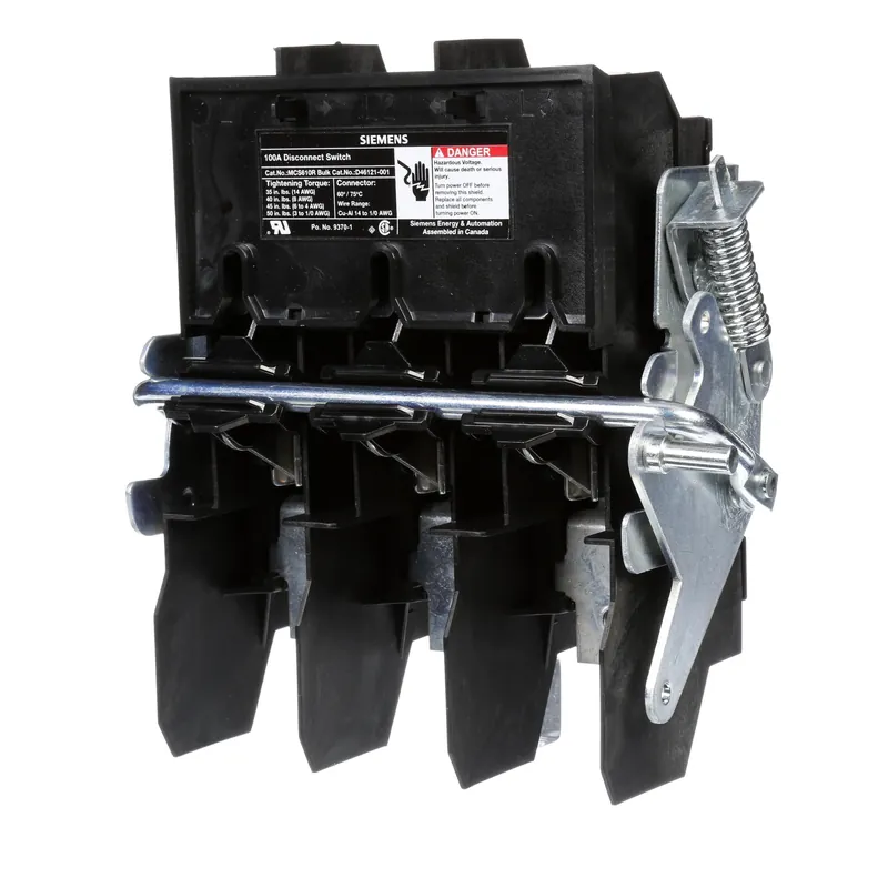 Siemens MCS610R Mcs Sw Disconnect 600V 100A Right Op